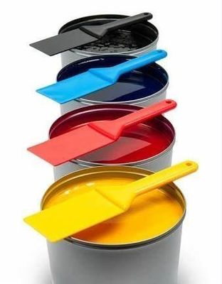 El alto lustre no pela la tinta de la impresión en offset para el anuncio