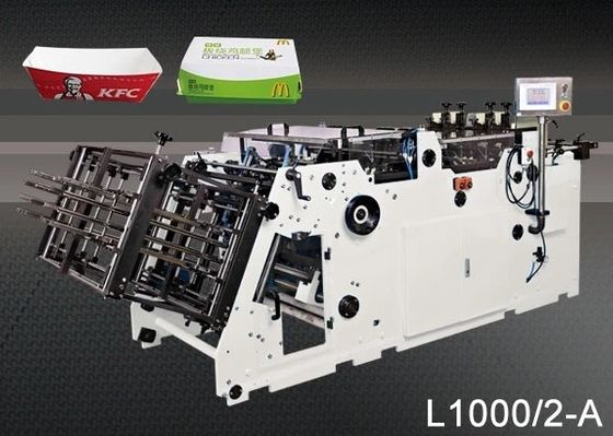 cartón de 200Pcs/Min Paper Box Making Machine que erige la máquina