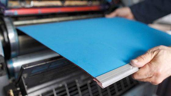 Tierra micro combinada de goma de la impresión en offset de la prensa de la tela de 3 capas