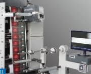Máquina automática de impresión de etiquetas flexográficas con estación de corte por die 60 m/min