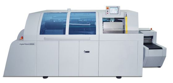 2000A Digital Book Glue Binder 4 pinzas Máquina de encuadernación perfecta
