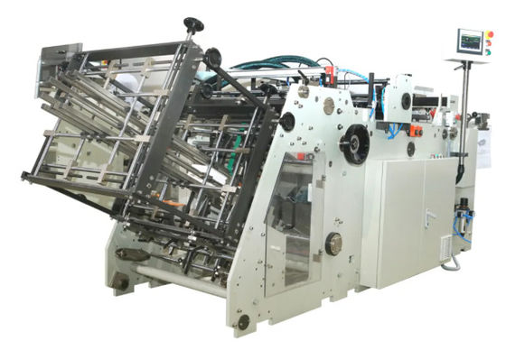 Máquina para hacer cajas de papel corrugado de comida rápida 200pcs/min