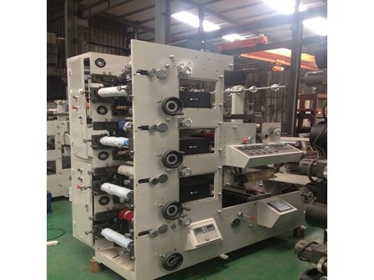 máquina de 60m/Min Automatic Label Flexo Printing para la etiqueta adhesiva
