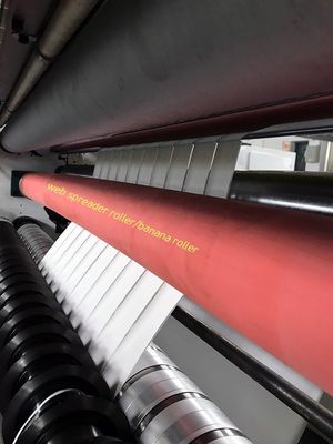 Control del PLC de la máquina 100Nm el rebobinar del papel termal del cajero automático que raja