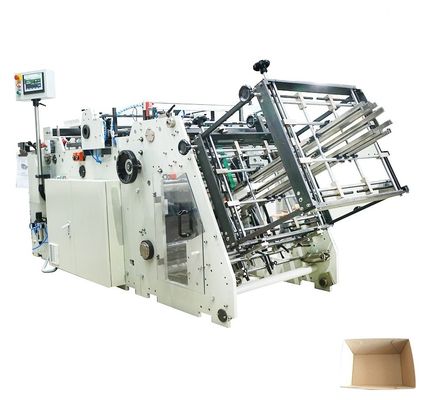 máquina de fabricación de cartón de papel de 200Pcs/Min Fast Food 600GSM