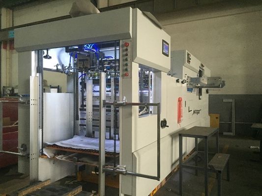 1080BQ Máquina automática de corte a presión con eliminación de desechos para adorno de tarjetas