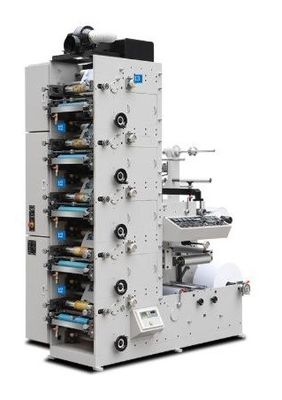 Anchura flexográfica automática de la impresora 310m m de la etiqueta adhesiva