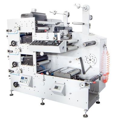 Máquina de papel de aluminio pegajosa de la prensa de la impresora de la etiqueta de Flexo
