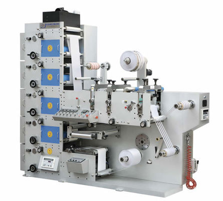 Cilindro ULTRAVIOLETA flexográfico de With Ceramic Anilox de la impresora de la etiqueta de 6 colores