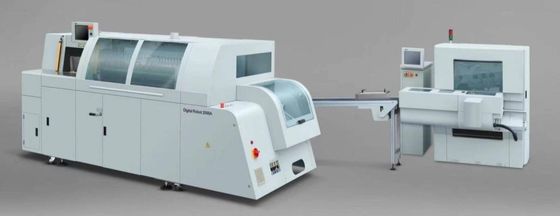 Máquina de atascamiento de papel de libro del pegamento del robot de Digitaces 2000C/H con 4 abrazaderas