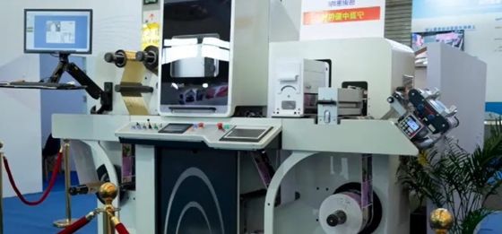 Máquina de impresión de etiquetas digitales EcooGraphix DigiSpark para efectos visuales únicos