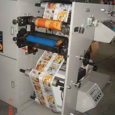 80m/Min Adhesive Flexographic Printing Machine con barnizar