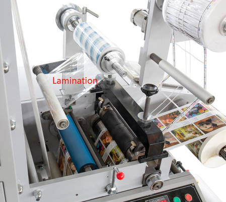 80m/Min Adhesive Flexographic Printing Machine con barnizar