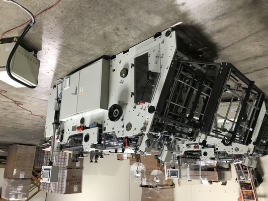 L-800A Máquina de cartonado de la caja de hamburguesas para la caja de papel de alimentos