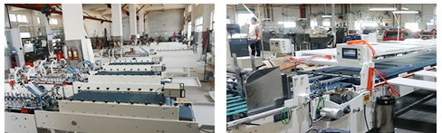 máquina de papel 4 de alimentación automáticos de la fabricación de cajas 280m/min carpeta de la esquina Gluer