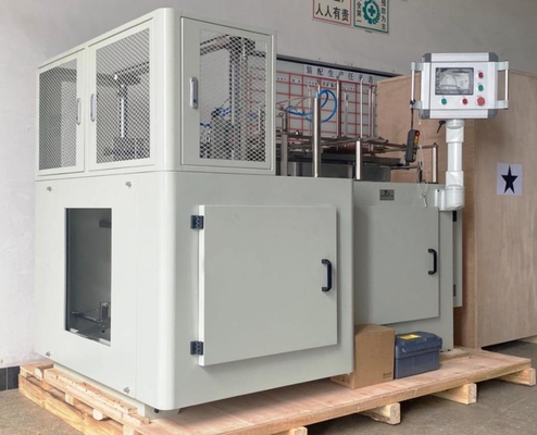 Soldadura del cartón de papel de los alimentos de preparación rápida en caliente de la máquina de la fabricación de cajas que forma la máquina