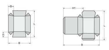 8kw acanaló el en blanco de papel de la máquina 400PCS/Min With 100m m de la fabricación de cajas