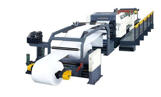 Papel termal del solo cuchillo que raja la máquina 350M/Min el rebobinar