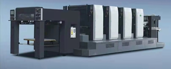A2 4Colors compensó la hoja Fed Printing Machine 12000shipping y dirección con ULTRAVIOLETA