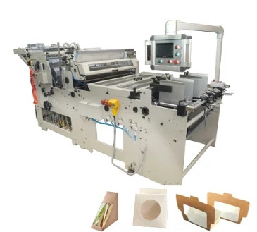 Torta Toy Box Gluing de la máquina de la sola del carril que remienda TC1000 ventana de la cartulina